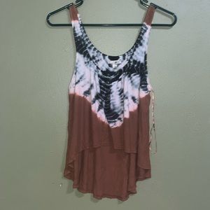 multicolored tank